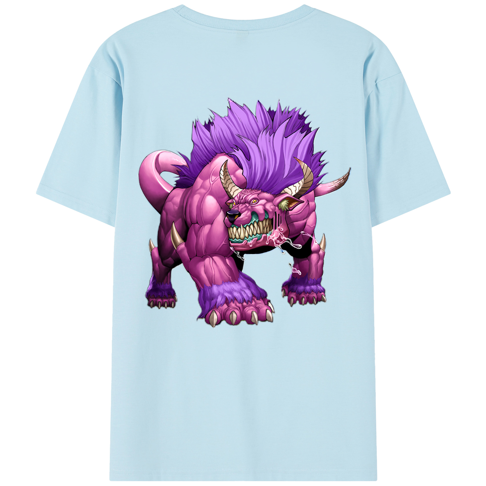 （画像用） 遊☆戯☆王 Yu-Gi-Oh! 綿100％半袖Tシャツ（背面プリント）